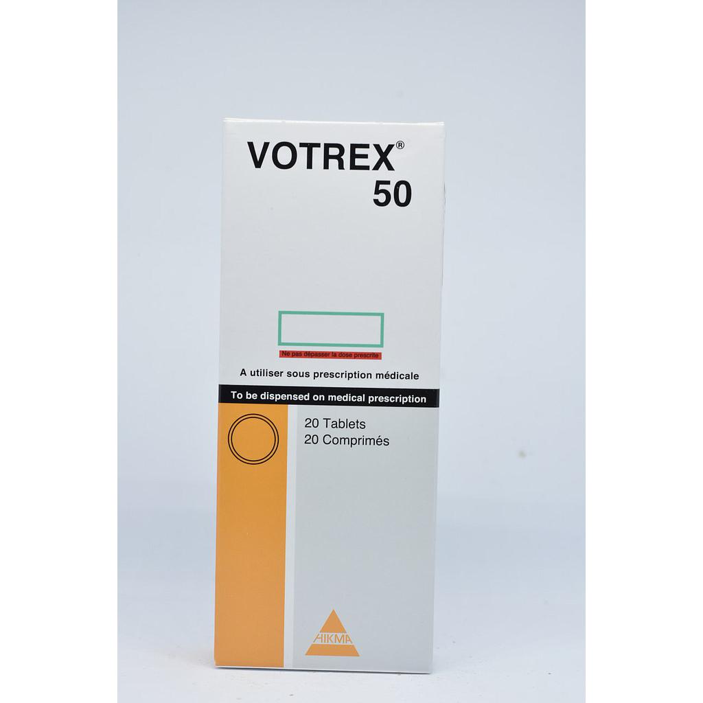 Votrex  50 mg Oral Tablet