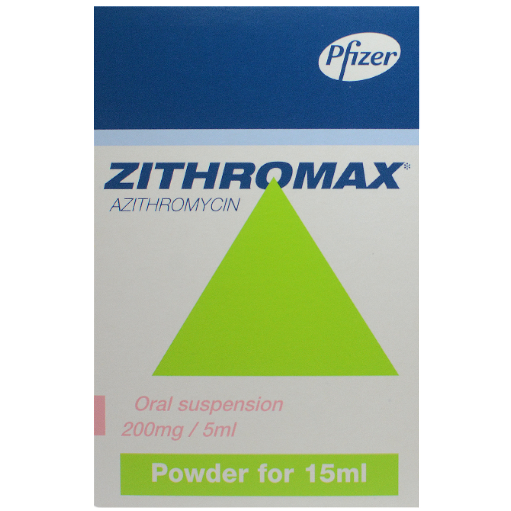 ZITHROMAX  200 mg/5ml Oral Powder