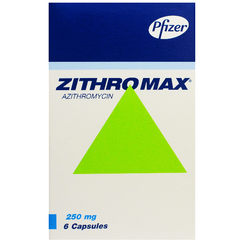 ZITHROMAX  250 mg Oral Capsule