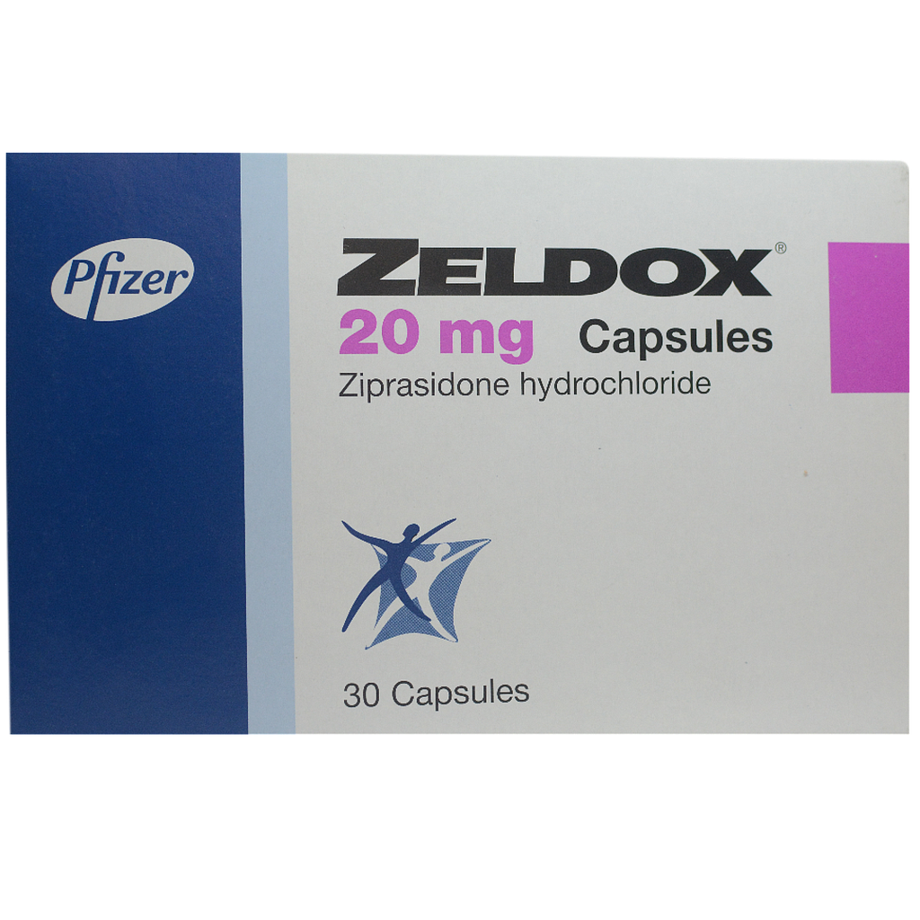 Zeldox  20 mg 30 Oral Capsule