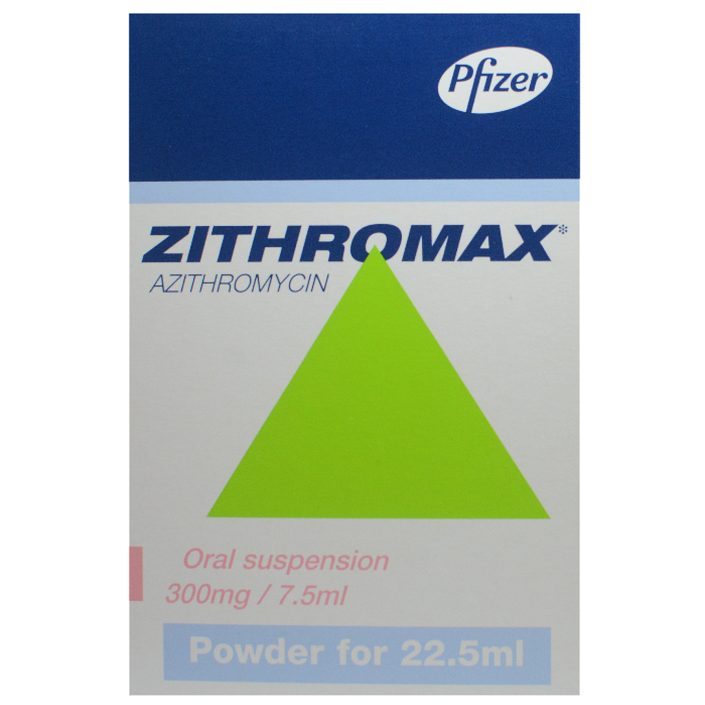 ZITHROMAX  300 mg/7.5ml Oral Powder